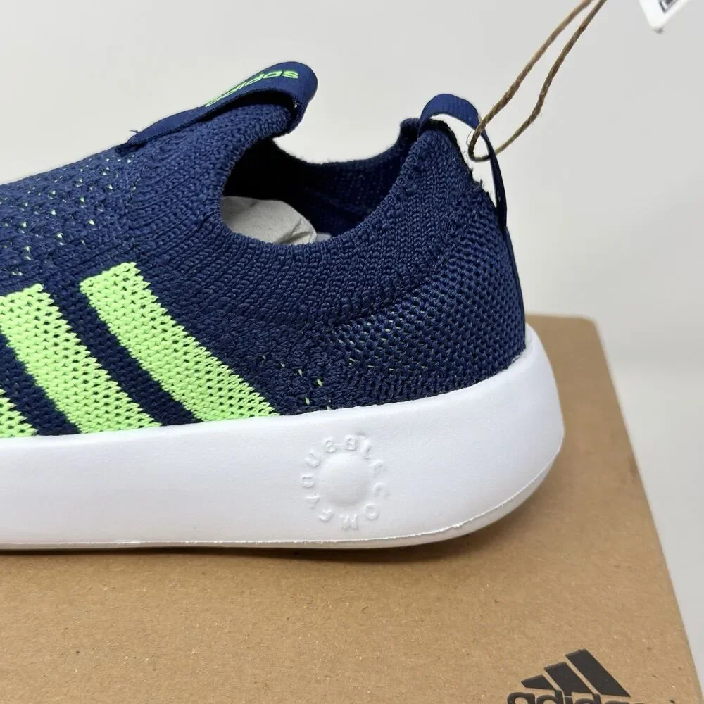 Adidas Bubblecomfy I Kids Shoes Size 9K Blue Green Lightweight STORE MODEL